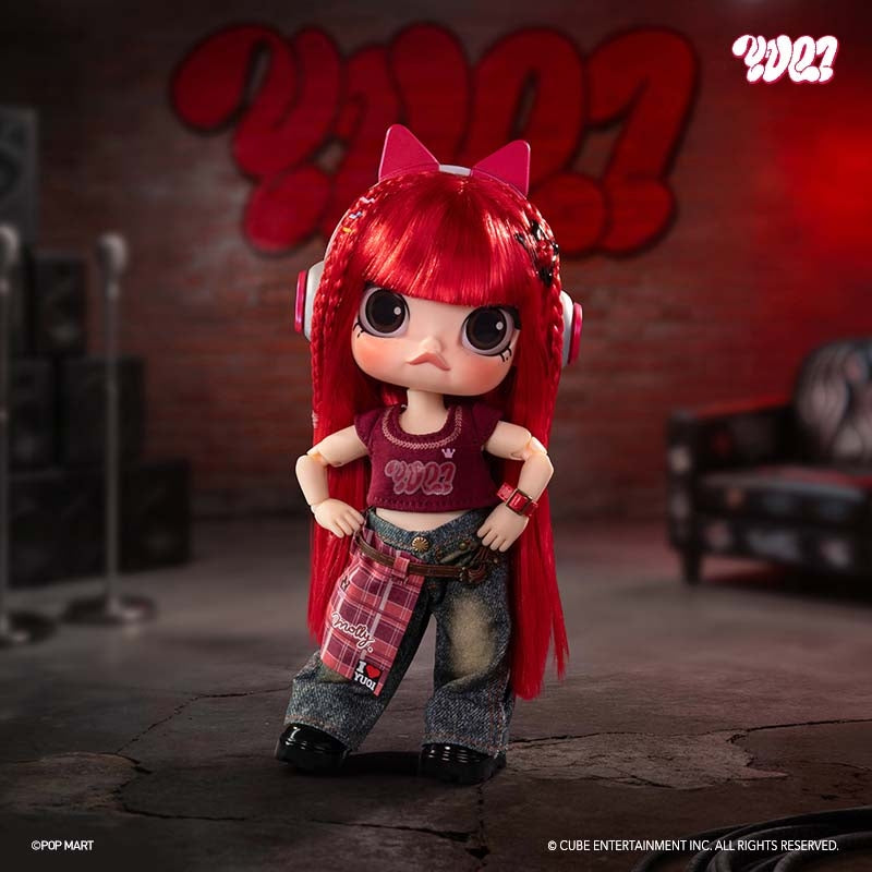 【preorder】POP MART Molly x Yuqi 1/8 BJD Series toy surprise box Dolls