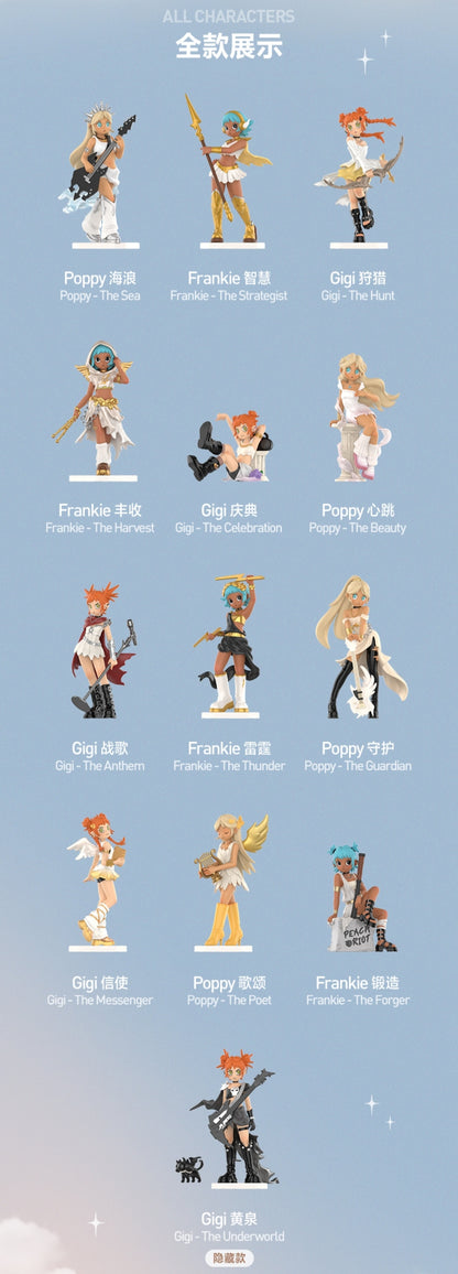 【preorder】POP MART Peach Riot Power Chords Series toy surprise box Dolls