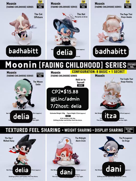 Moonin Faded Childhood Series Claim Party