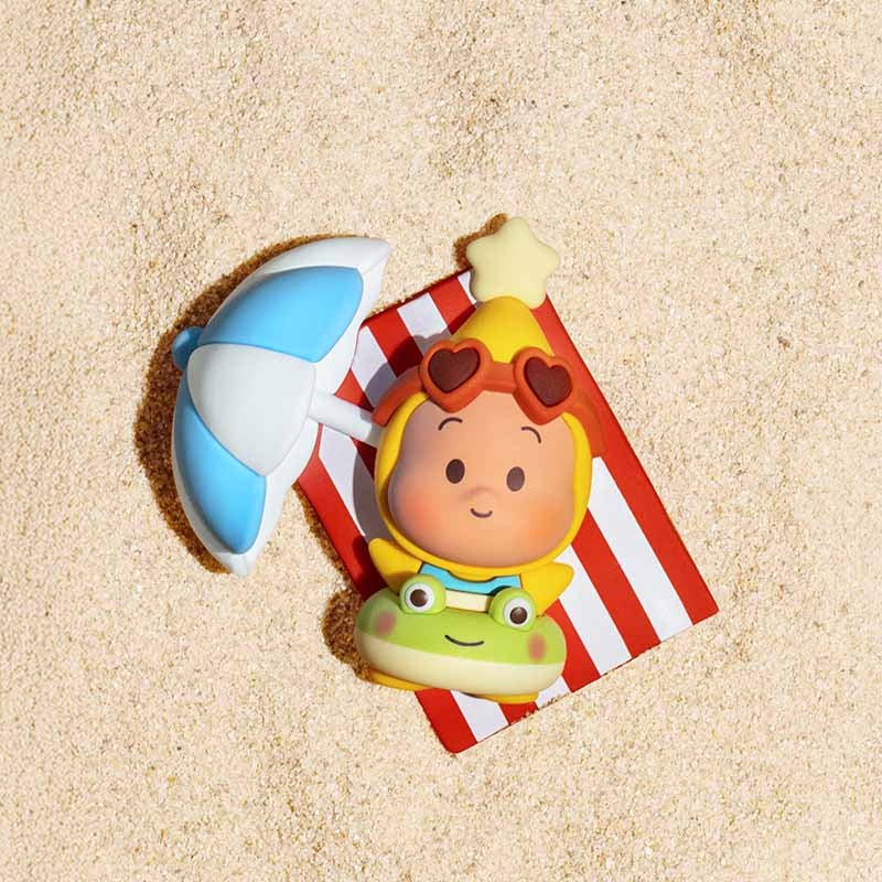 【preorder】POP MART Island Vacation Refrigerator Magnet Series toy surprise box Dolls