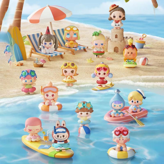 【preorder】POP MART Island Vacation Minibean Series toy surprise box Dolls