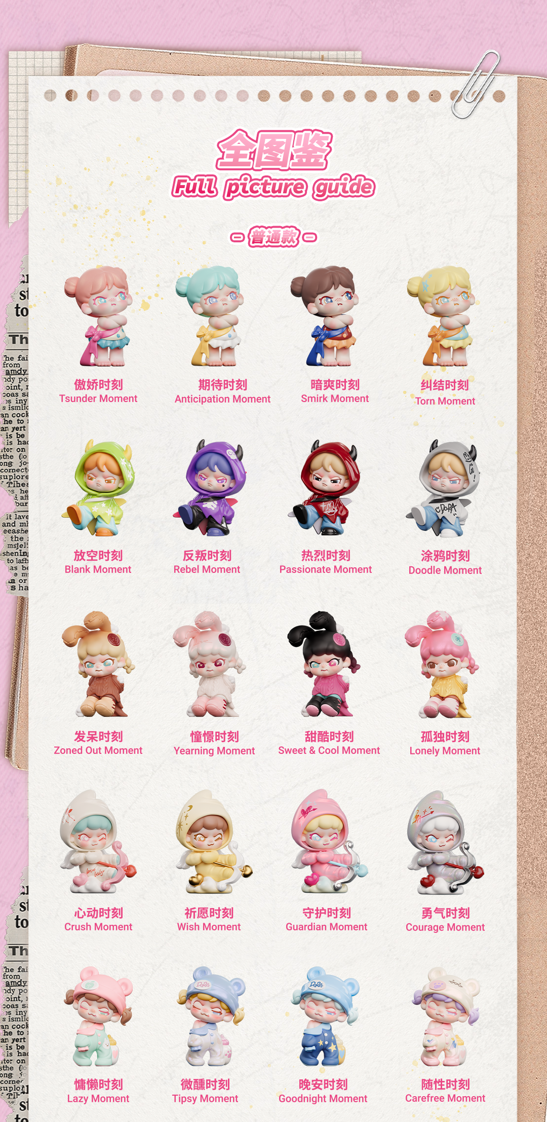 Baby Dora Quirky Cute Moments Mini Series toy surprise box Dolls