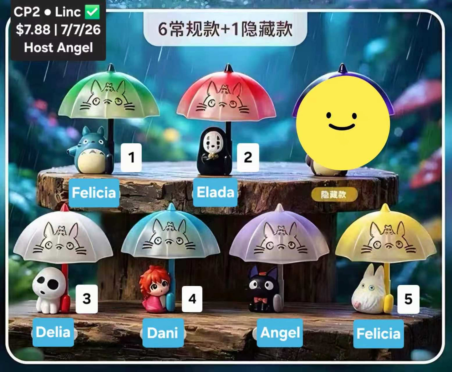 Hayao Miyazaki's “Fairy Tale: Night Rain and Faint Light” Series Claim Party
