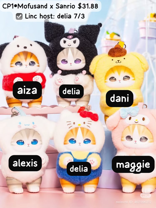 Mofusand x Sanrio  Collection Claim Party
