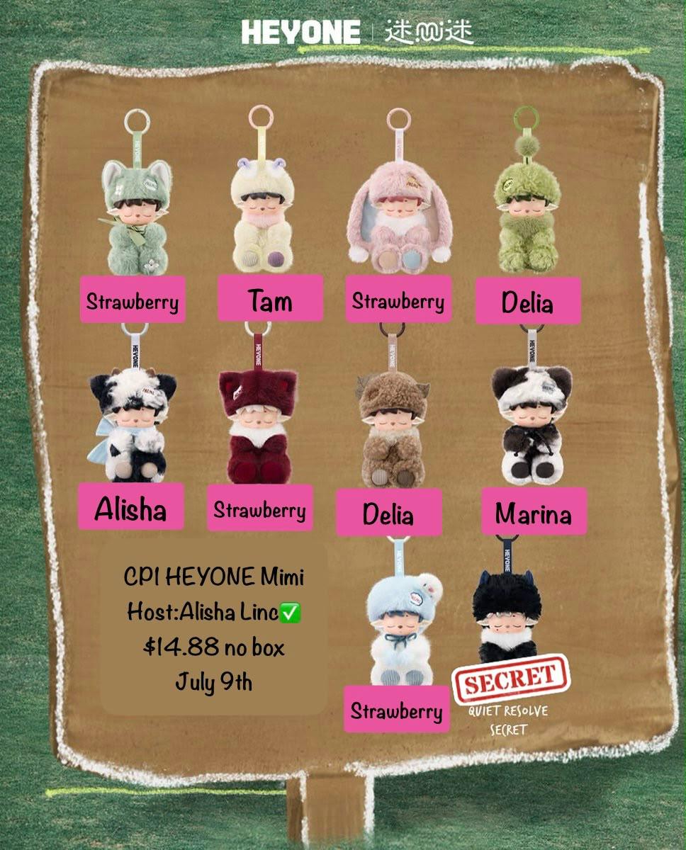 Heyone 's Mimi Shy and Silent Growth” Series  Claim Party
