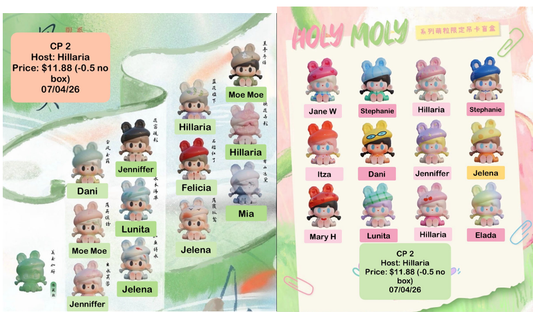 The tutubear beret collection includes the “Feng Ya Song” and “Holy Moly” series Claim Party