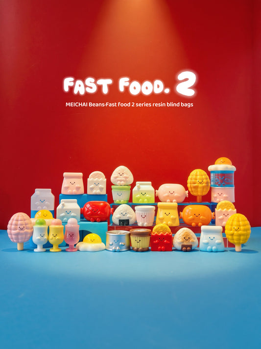 Meichai Fast Food v2 Minibean Series toy surprise box Dolls