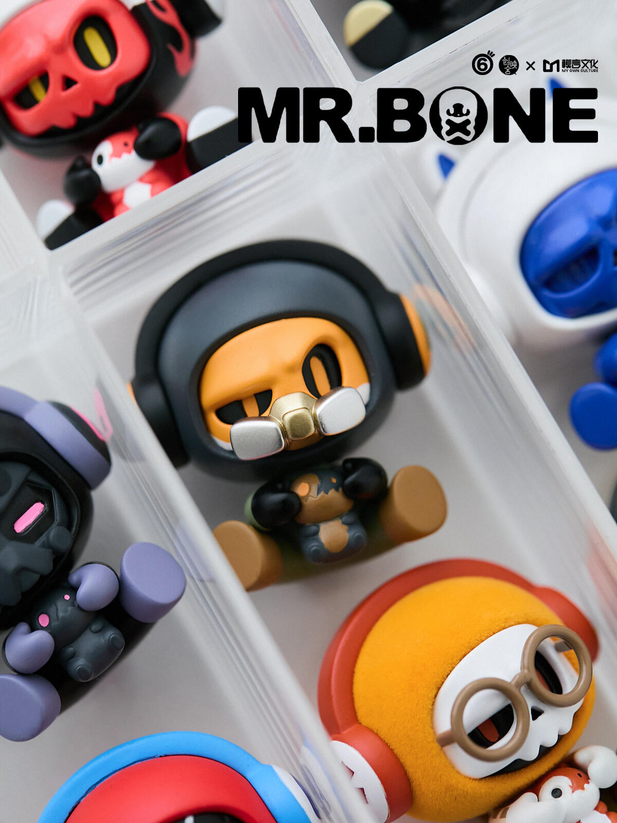 MR.BONE BABY Series toy surprise box Dolls