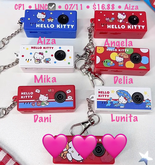 Hello Kitty Playtime Mini Camera Series Claim Party
