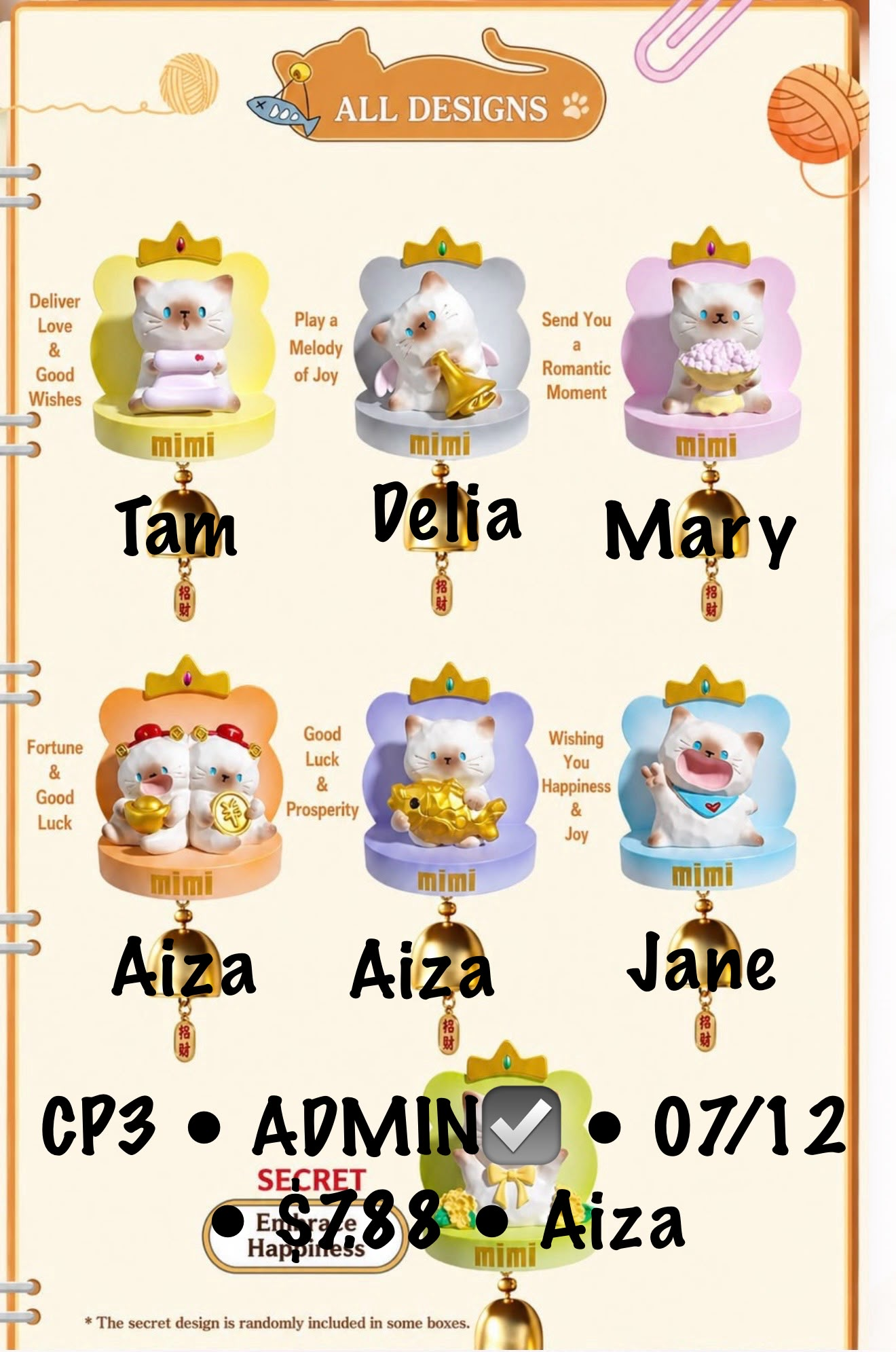 Cat Jingle Series Claim Party