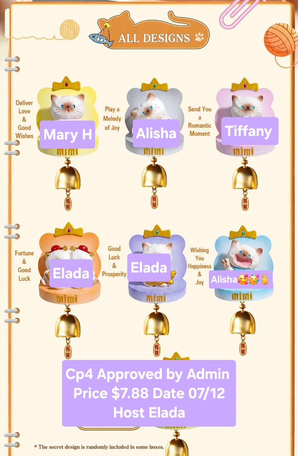 Cat Jingle Series Claim Party