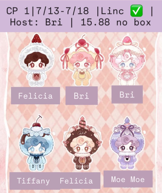 Mimiu “Sweet Prologue” Plush Keychain Series Claim Party