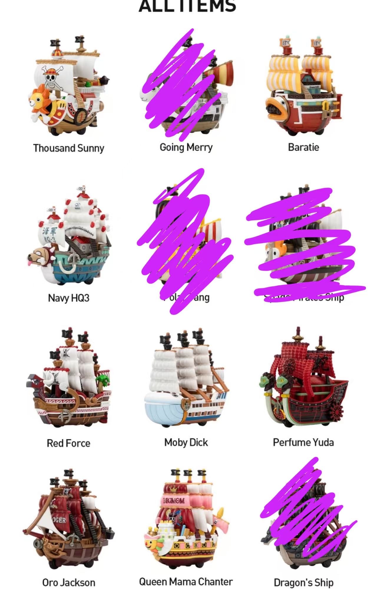 lulurose Link - Confirm Item