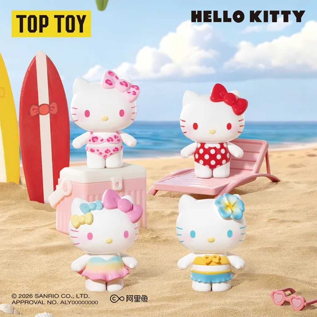 Hello Kitty Swimsuit Party Mini Series toy surprise box Dolls