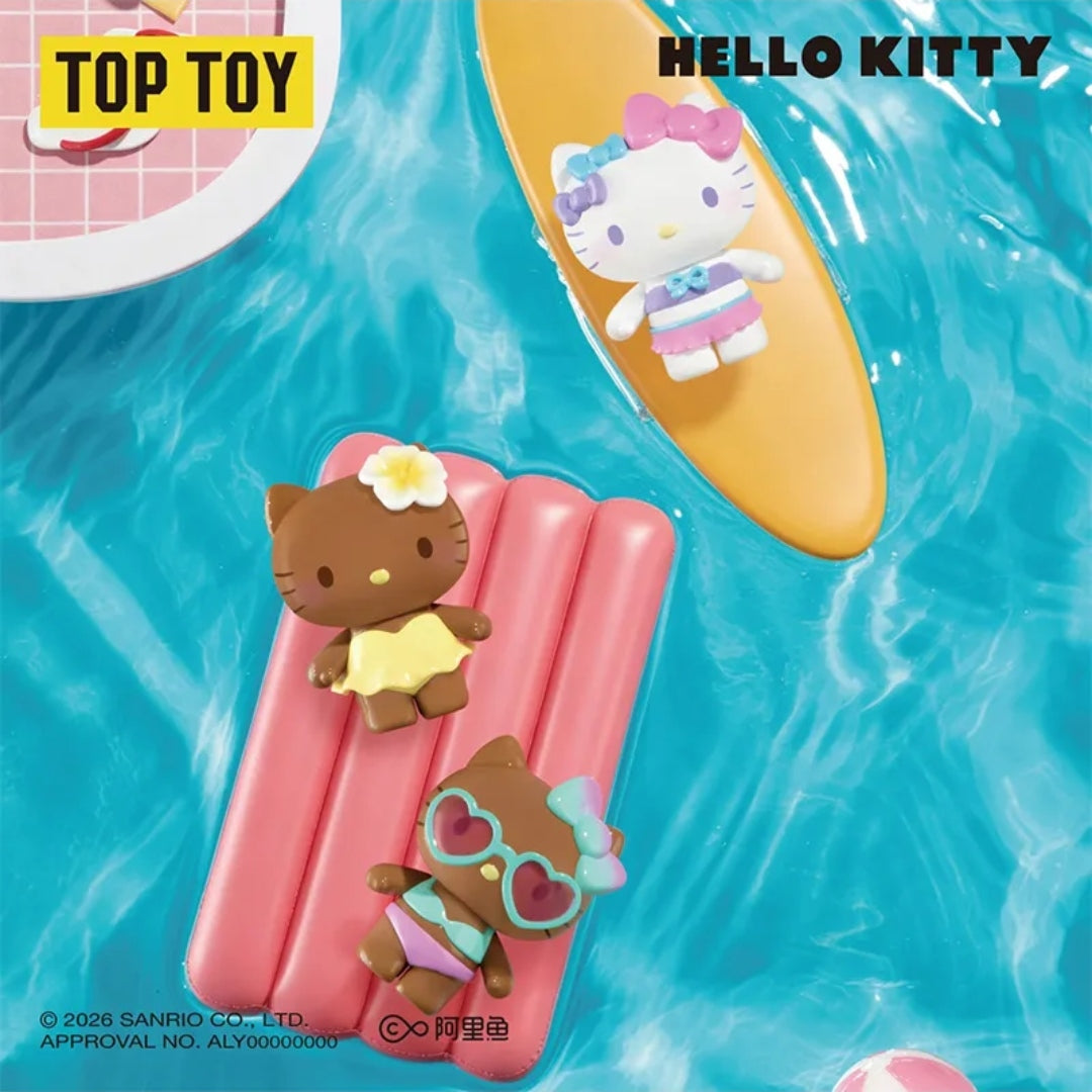 Hello Kitty Swimsuit Party Mini Series toy surprise box Dolls