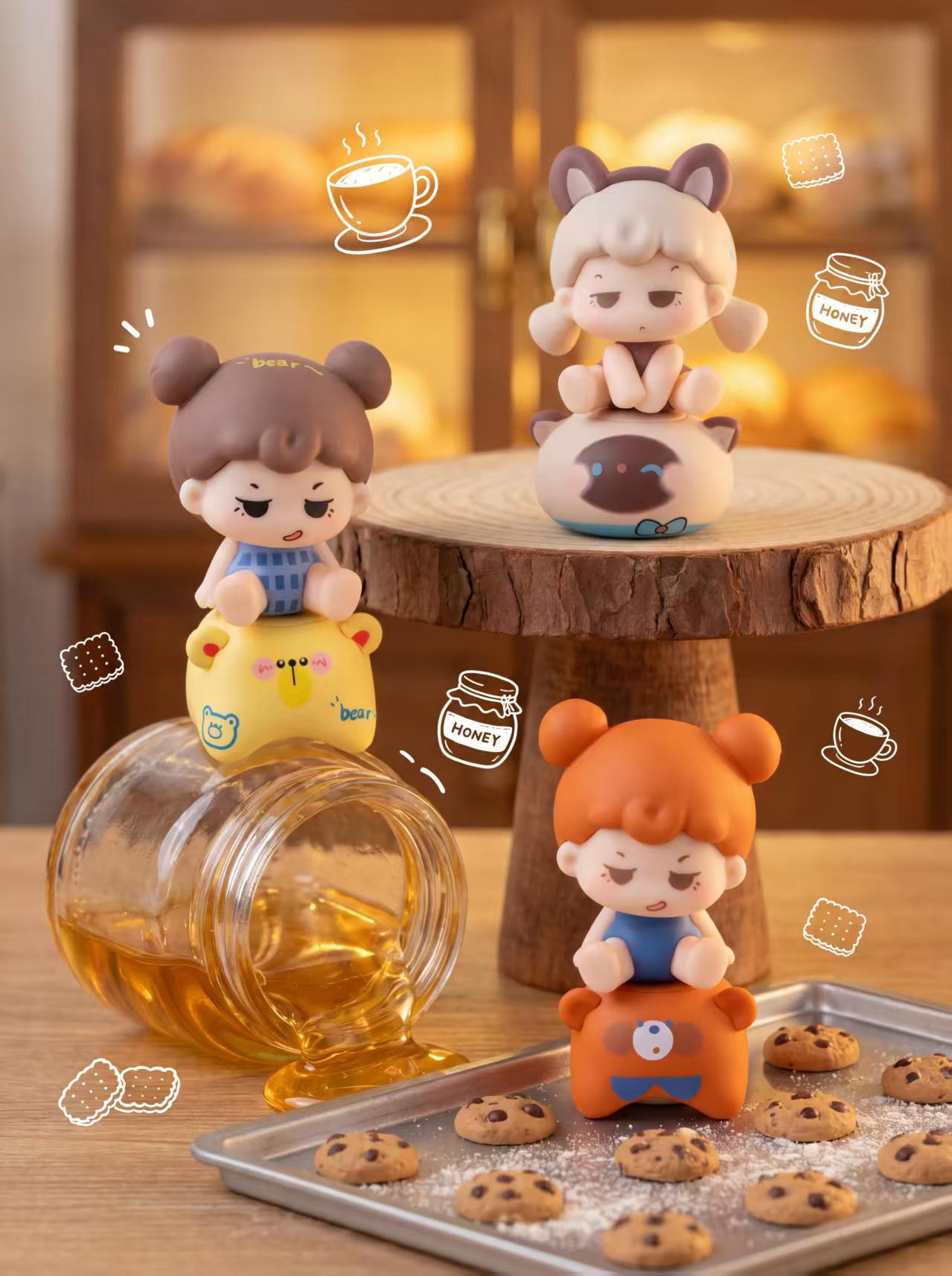 【Released on July 19th】Mengdana Little World Minibean Series toy surprise box Dolls