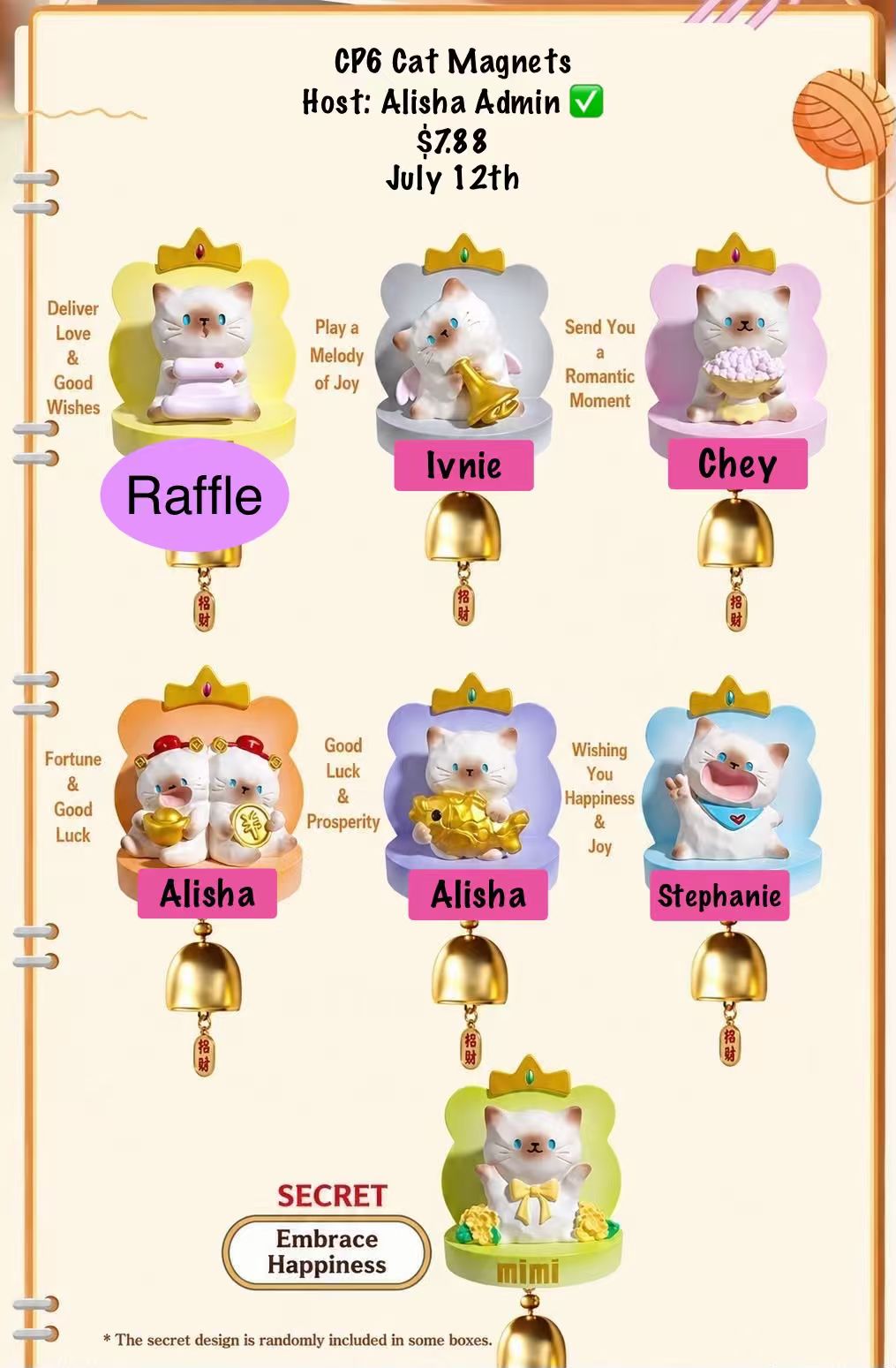 Cat Jingle Series Claim Party