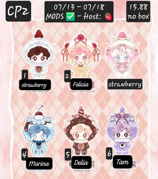 Mimiu “Sweet Prologue” Plush Keychain Series Claim Party