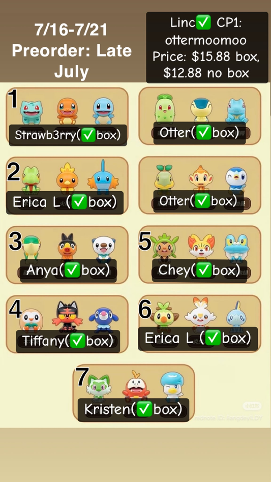 Pokémon's First Partner Series Claim Party