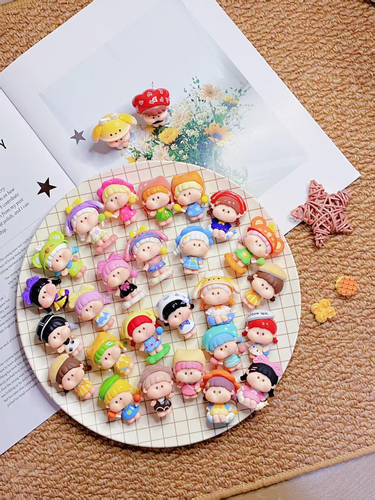 MIMI BoBo Let's Go Out Today Minibean Series toy surprise box Dolls