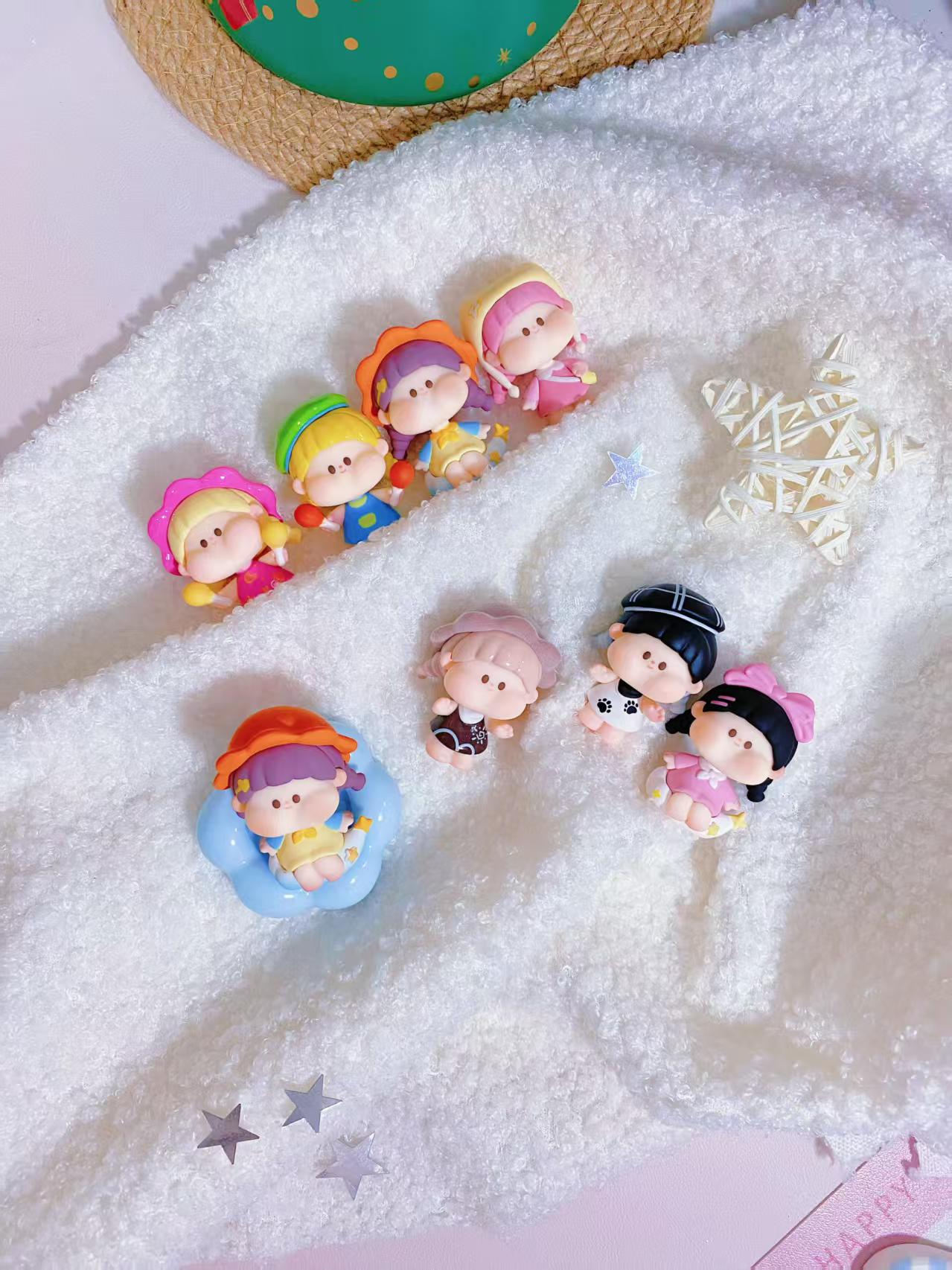 MIMI BoBo Let's Go Out Today Minibean Series toy surprise box Dolls