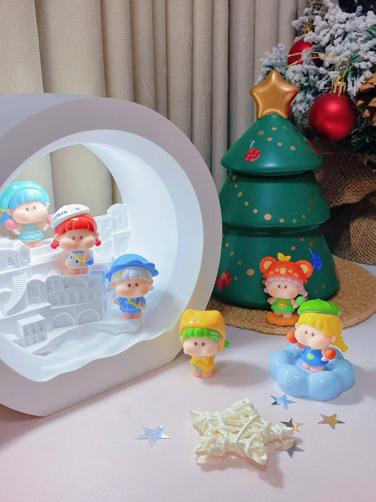MIMI BoBo Let's Go Out Today Minibean Series toy surprise box Dolls