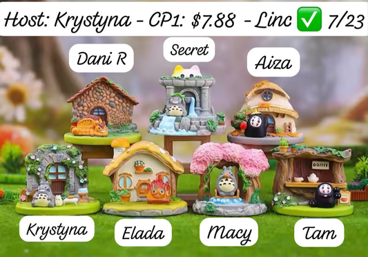 Hayao Miyazaki's Fantasy Fairy Tale Scenes Series Claim Party