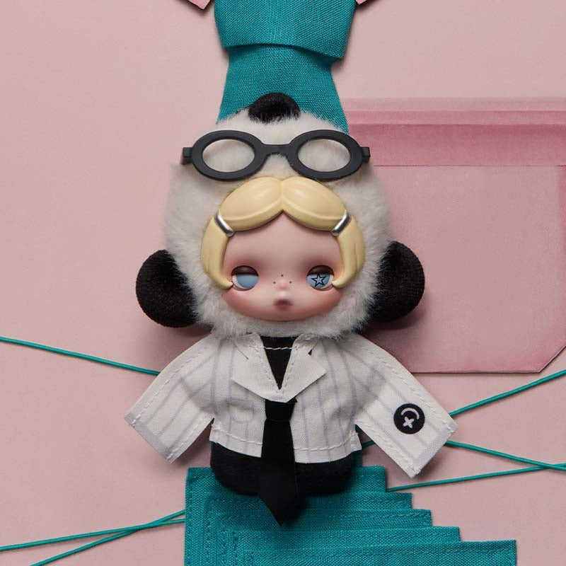 【preorder】POP MART θ Skullpanda Off Mode Plush Series toy surprise box Dolls