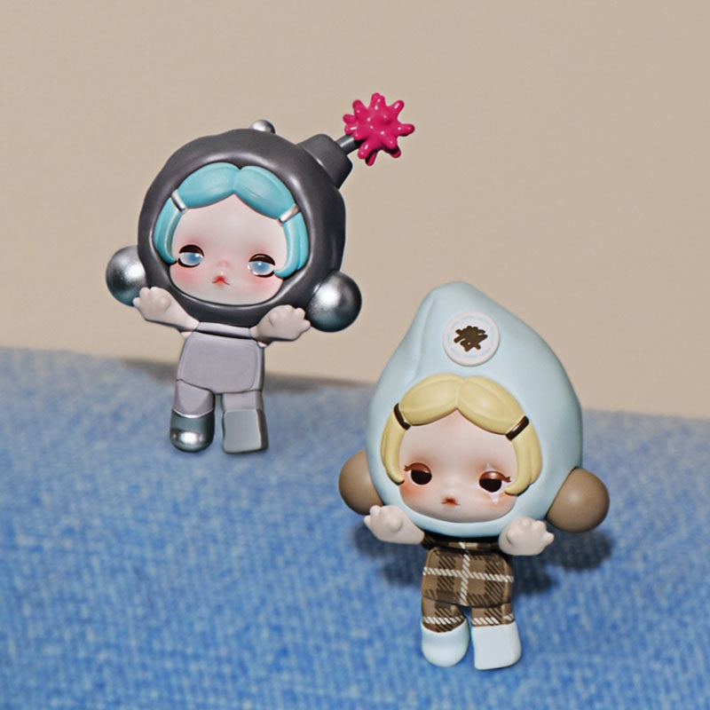 【preorder】POP MART θ Skullpanda Off Mode Mini Series toy surprise box Dolls