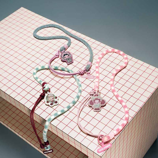 【preorder】POP MART θ Skullpanda Off Mode Phone Lanyard Series toy surprise box Dolls