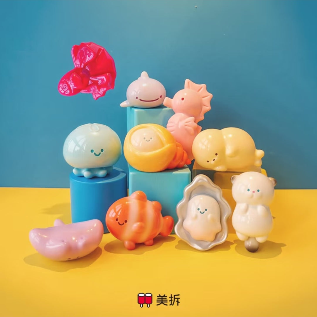 【Released on July 28】Meichai Aquarium v2 Minibean Series toy surprise box Dolls