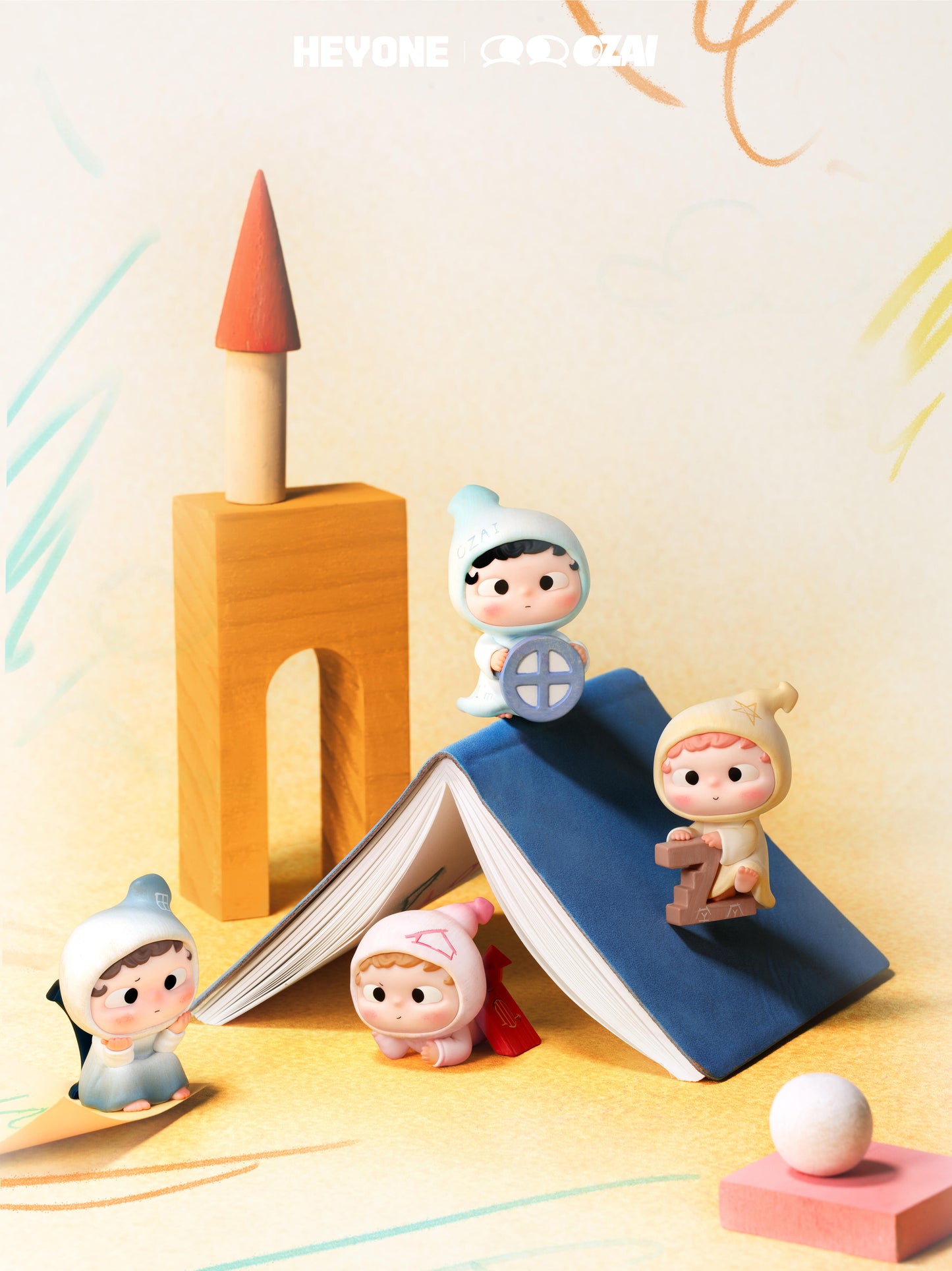 【Released on July 28】Ozai A Certain Random Room Minibean Series toy surprise box Dolls