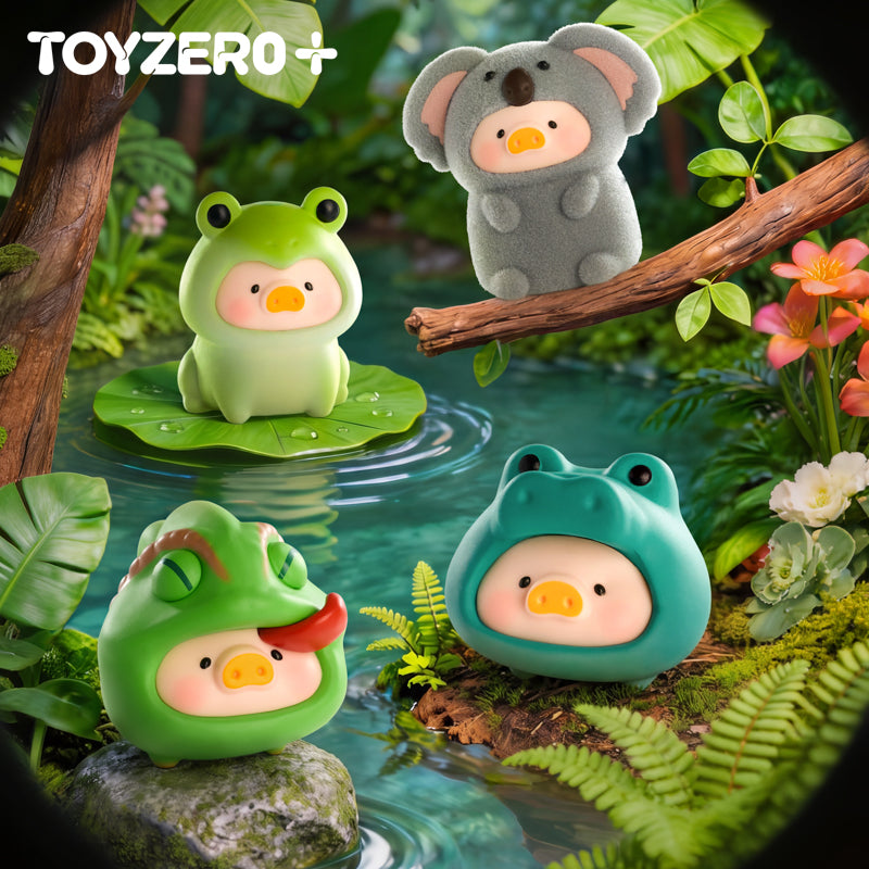 【Preorder Mid-August】Lulu Pig Animal Party Minibean Series toy surprise box Dolls