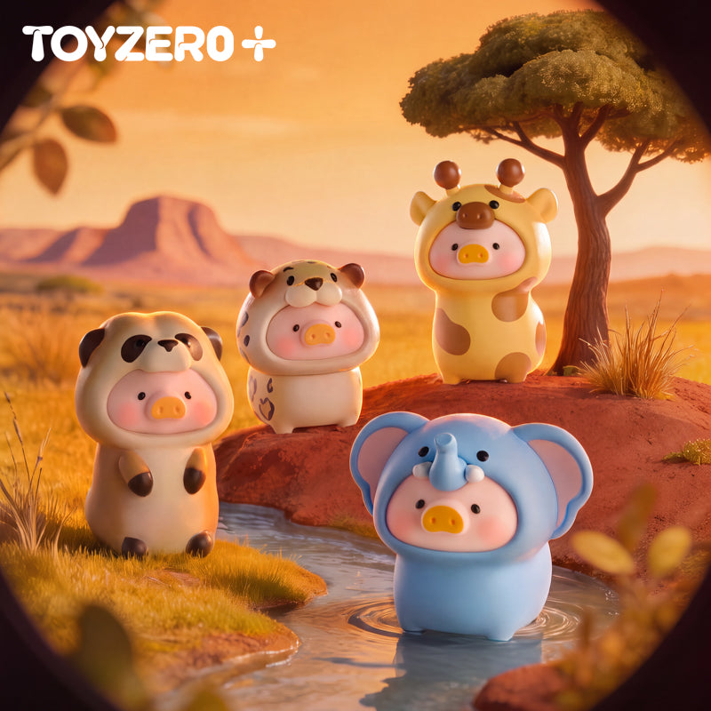 【Preorder Mid-August】Lulu Pig Animal Party Minibean Series toy surprise box Dolls