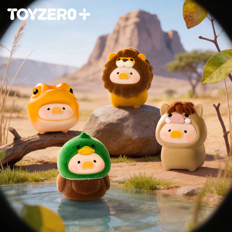 【Preorder Mid-August】Lulu Pig Animal Party Minibean Series toy surprise box Dolls