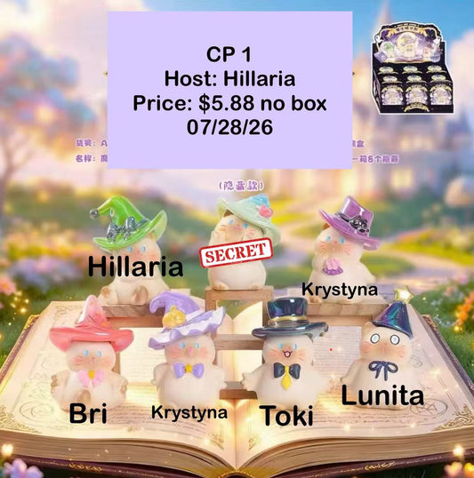 Magic Meow Academy Figurine and Desktop Ornament Series Claim Party