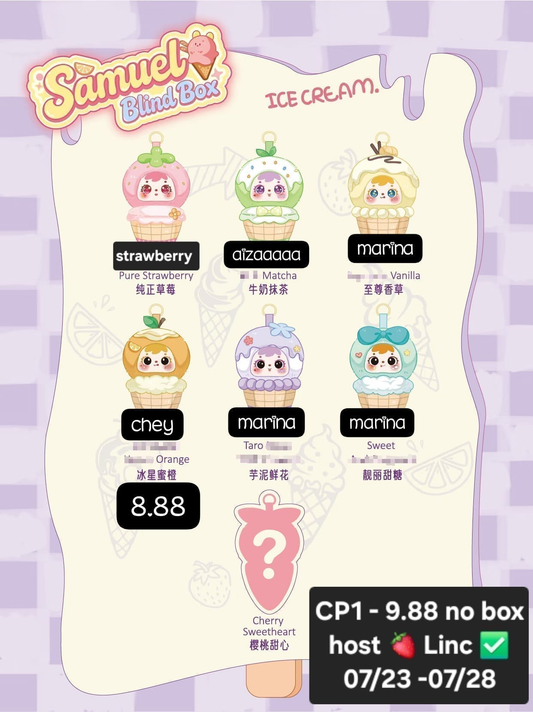 Samuel Ice Cream Series Claim Party