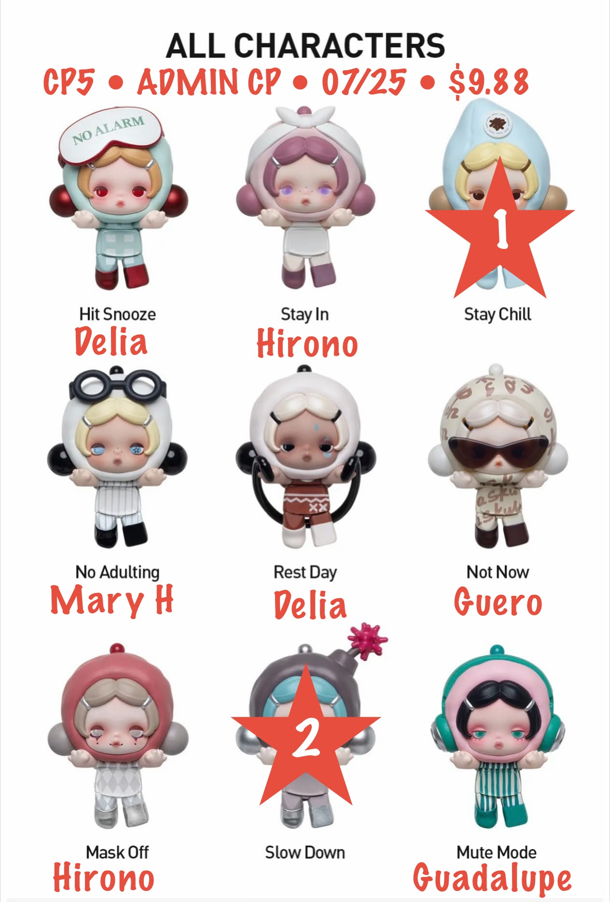 【preorder】POP MART θ Skullpanda Off Mode Mini Series toy surprise box Dolls