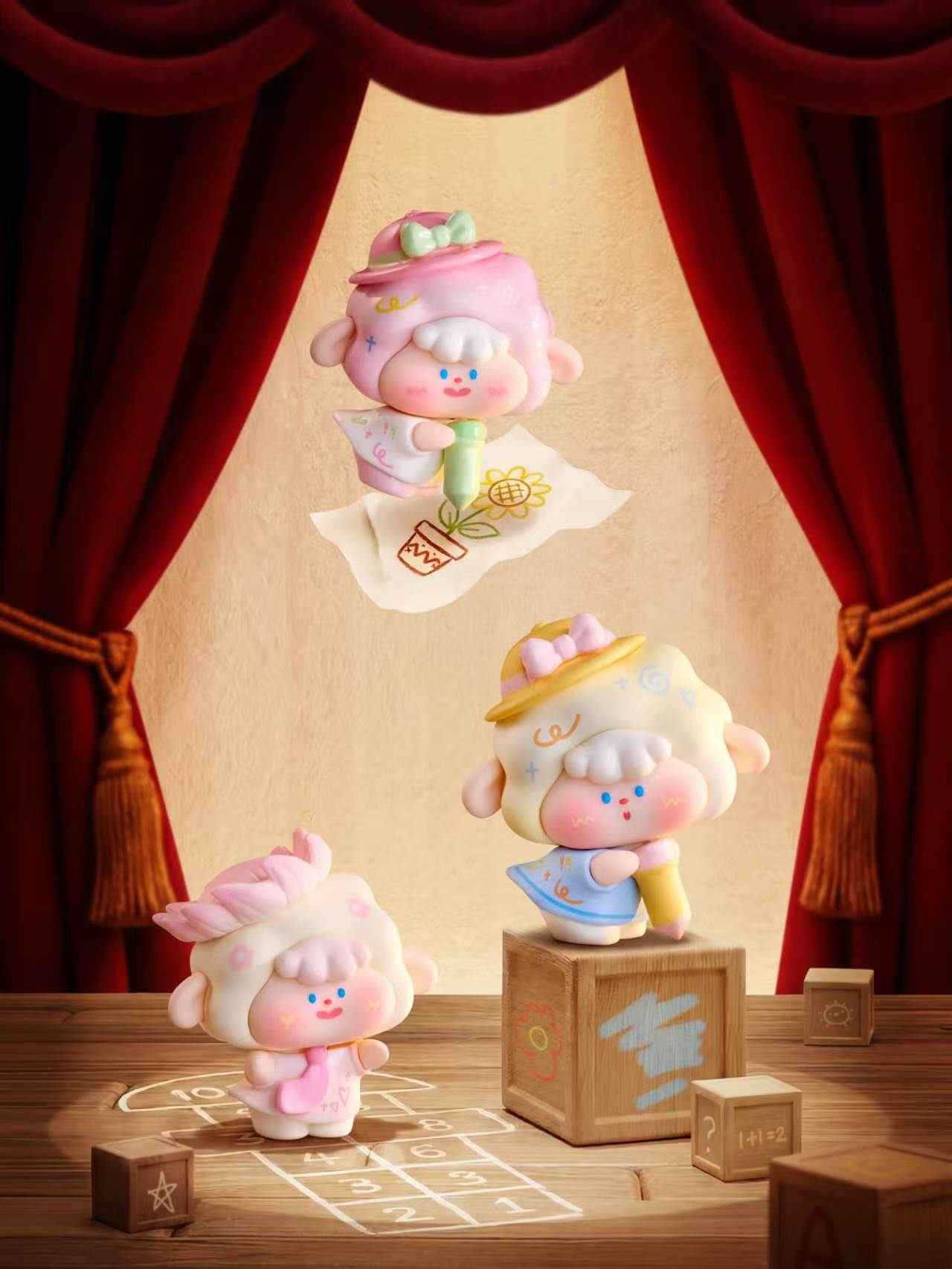 【Released on August 1st】Dimiemie Daydream Theater Minibean Series toy surprise box Dolls