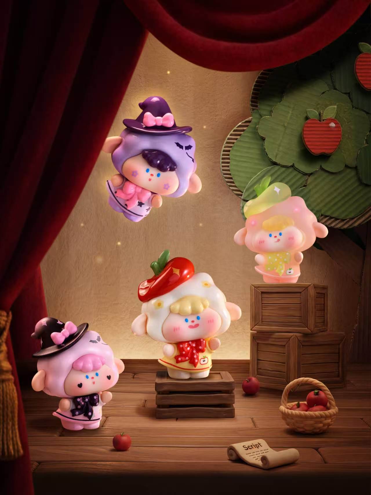 【Released on August 1st】Dimiemie Daydream Theater Minibean Series toy surprise box Dolls