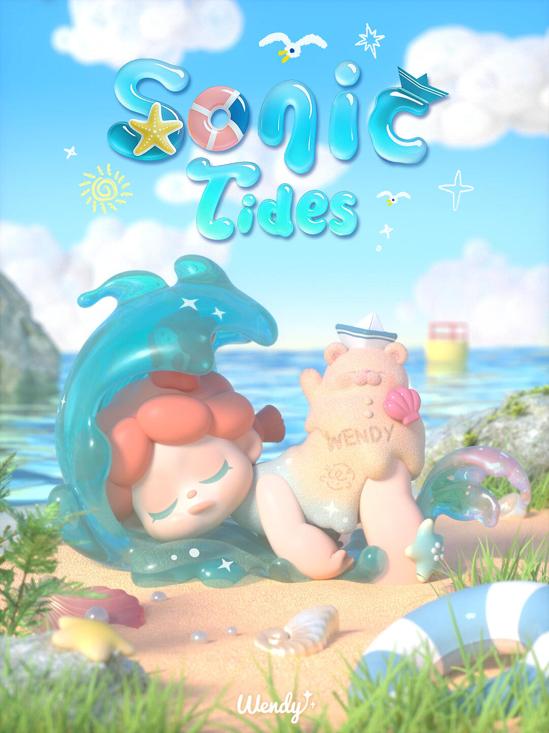 【Released on August 1st】Wendy Sunset and Moonrise Series toy surprise box Dolls