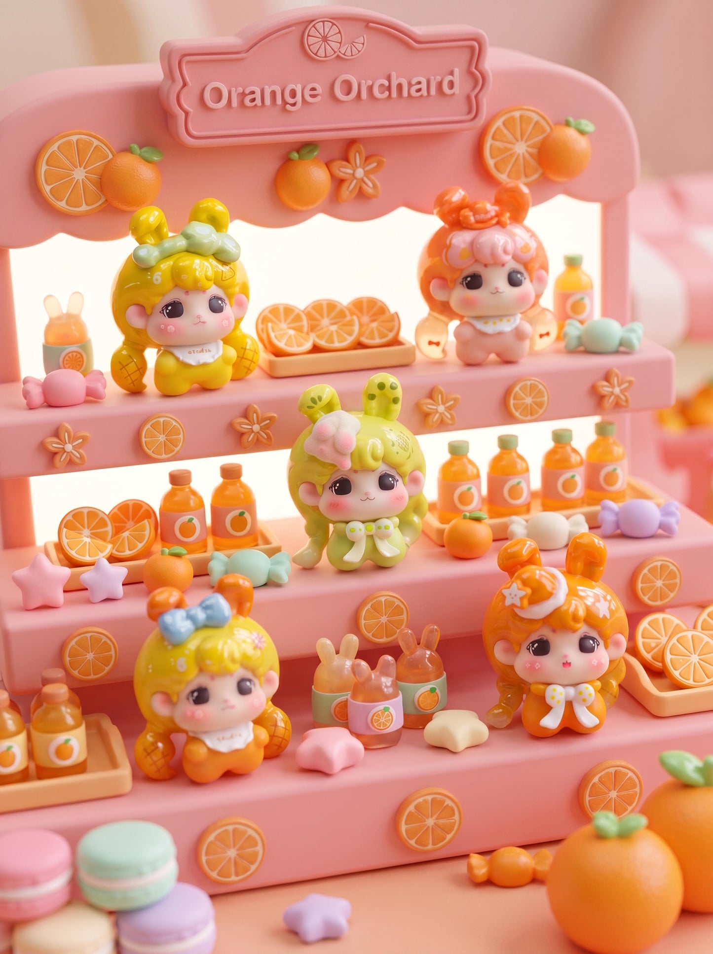 【Released on August 5th】Tookie Rabbit Gummy Minibean Series toy surprise box Dolls