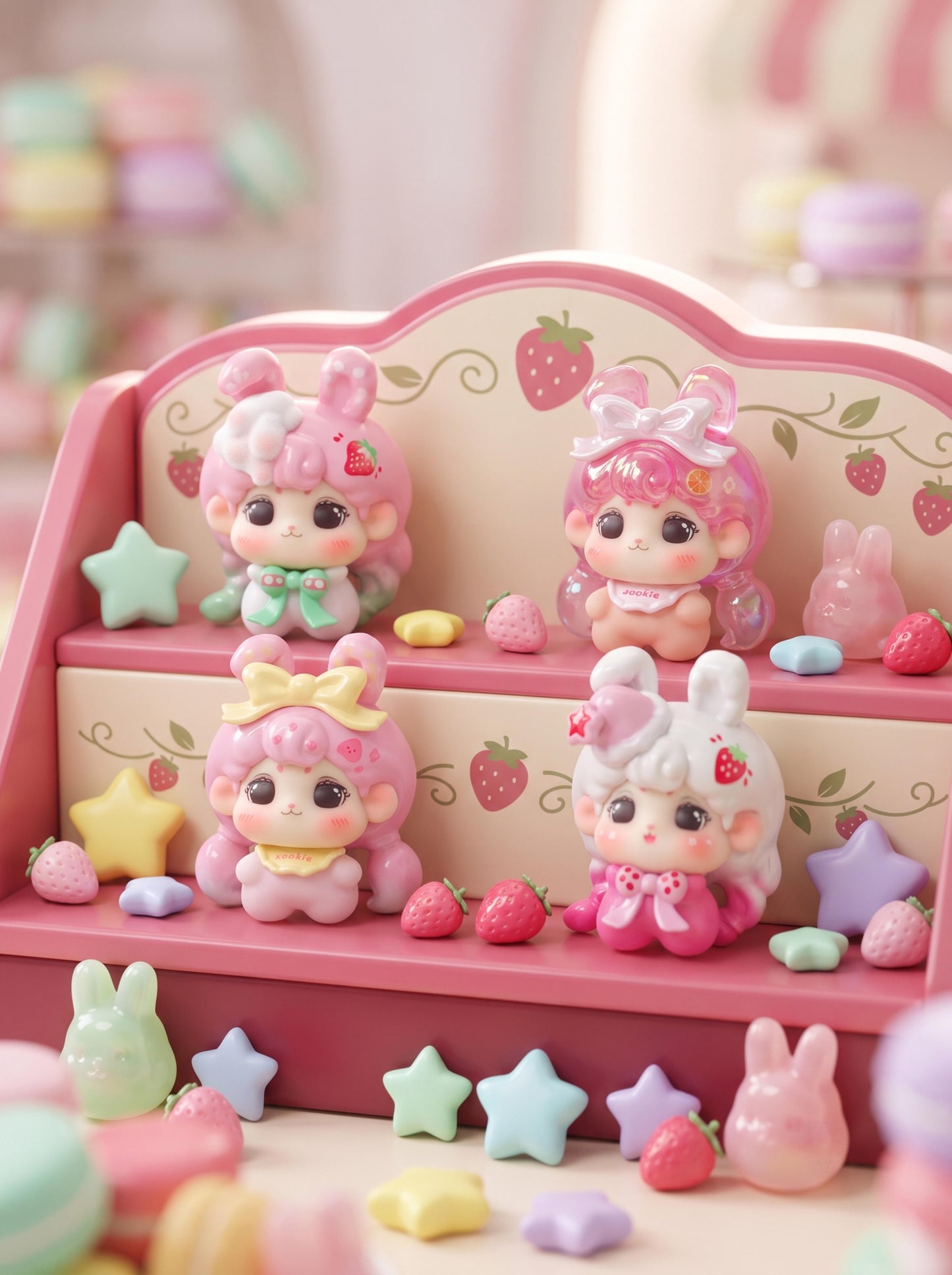 【Released on August 5th】Tookie Rabbit Gummy Minibean Series toy surprise box Dolls