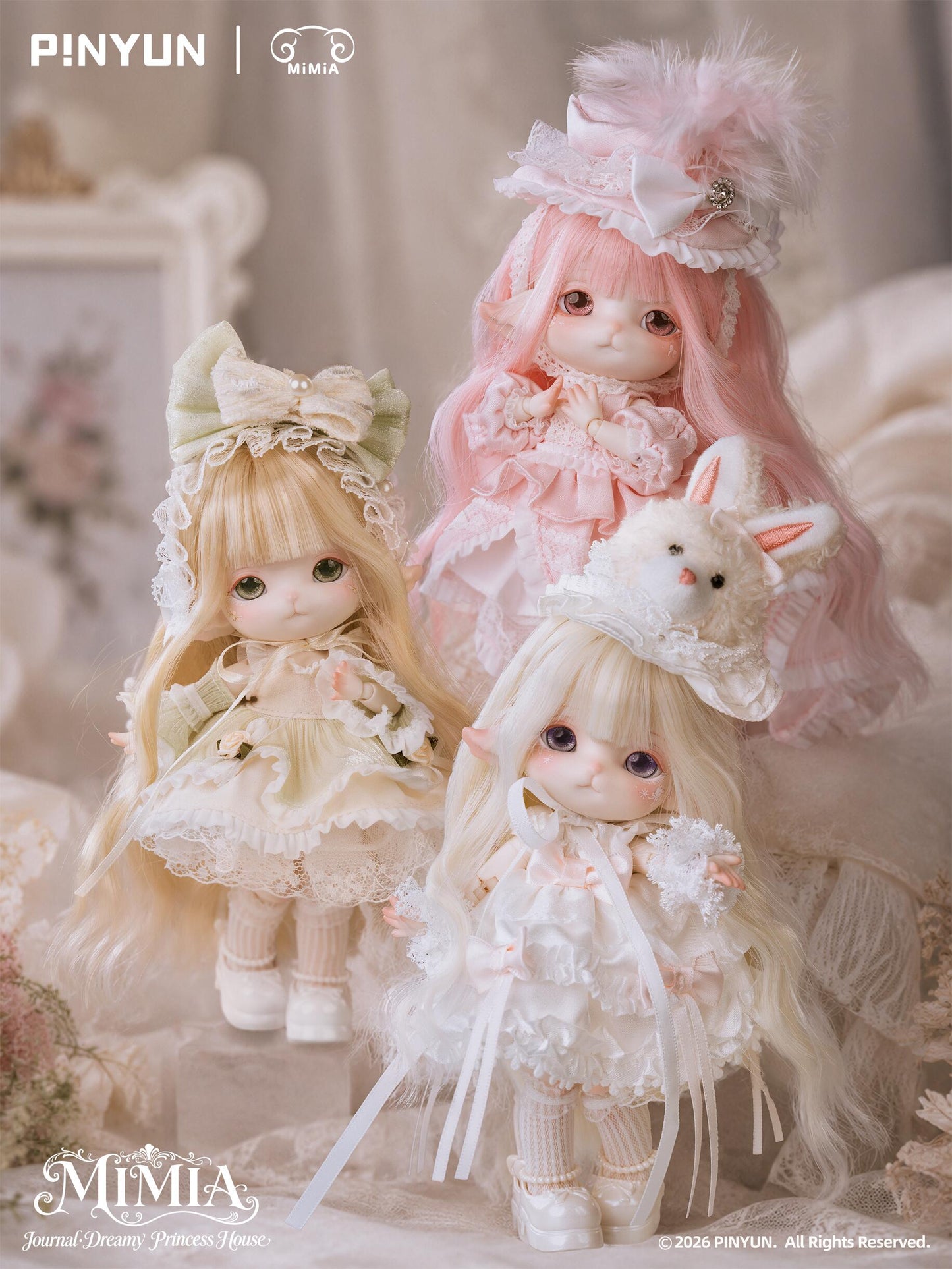 【preorder】Mimia Dream Princess House MJD Series toy surprise box Dolls