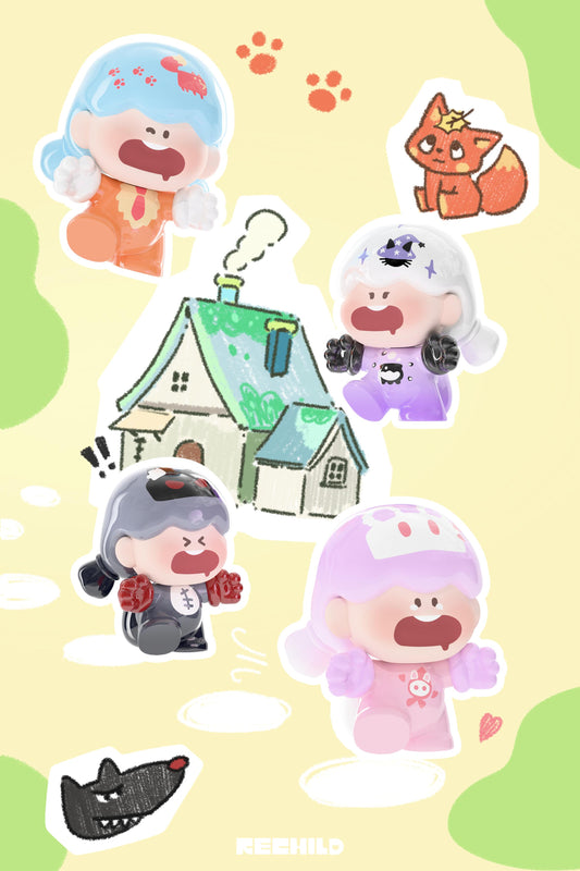 Quupid Trainee Zoo Minibean Series toy surprise box Dolls