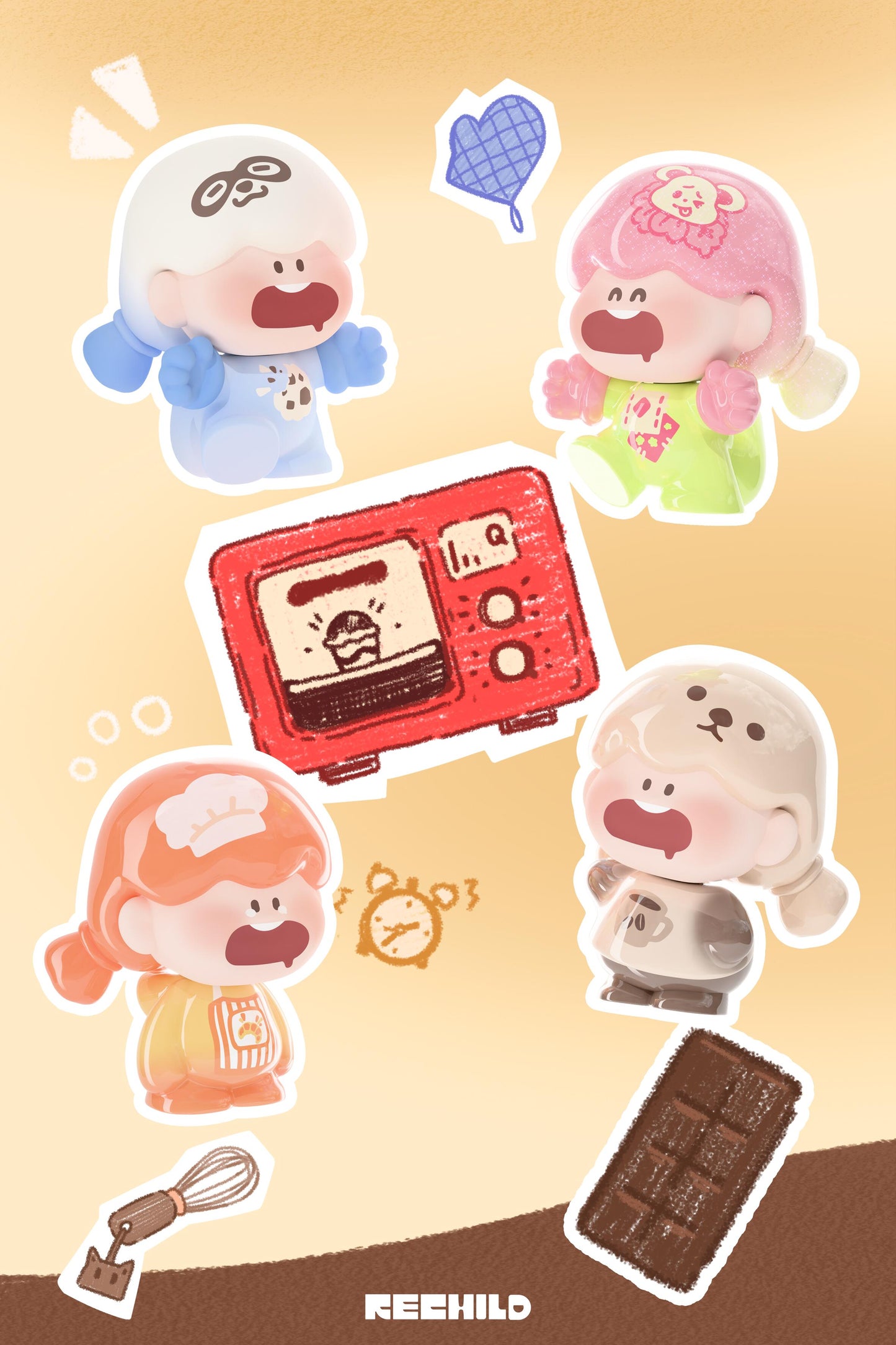 Quupid Trainee Zoo Minibean Series toy surprise box Dolls