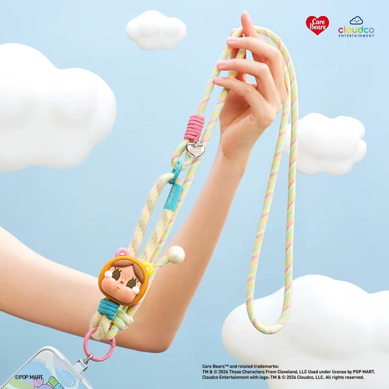 【preorder】POP MART Crybaby x Care Bears Long Lanyard Series toy surprise box Dolls