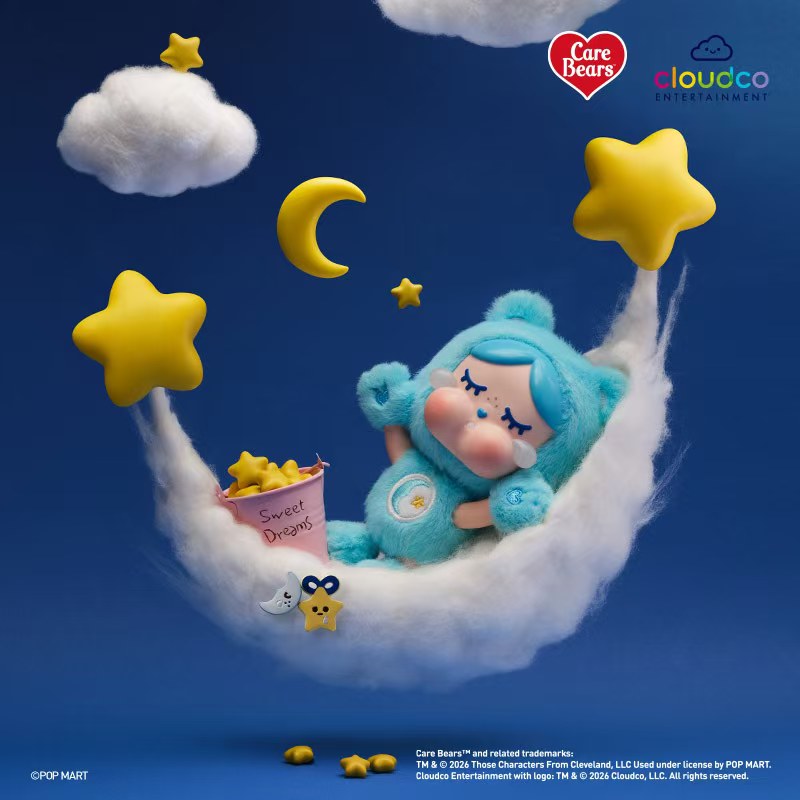 【preorder】POP MART Crybaby x Care Bears Plush Series toy surprise box Dolls