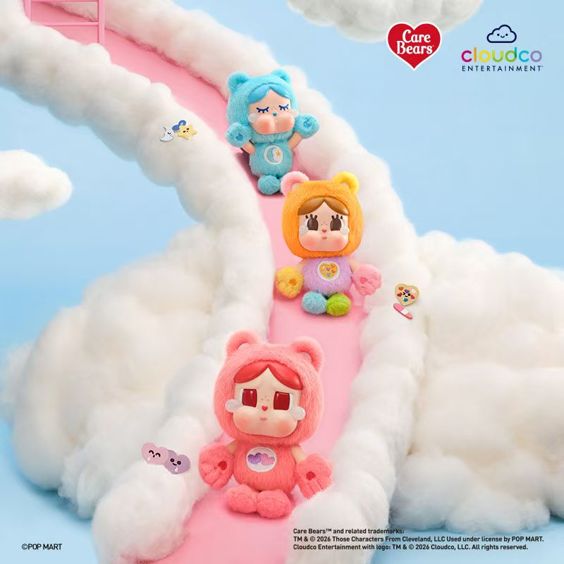 【preorder】POP MART Crybaby x Care Bears Plush Series toy surprise box Dolls