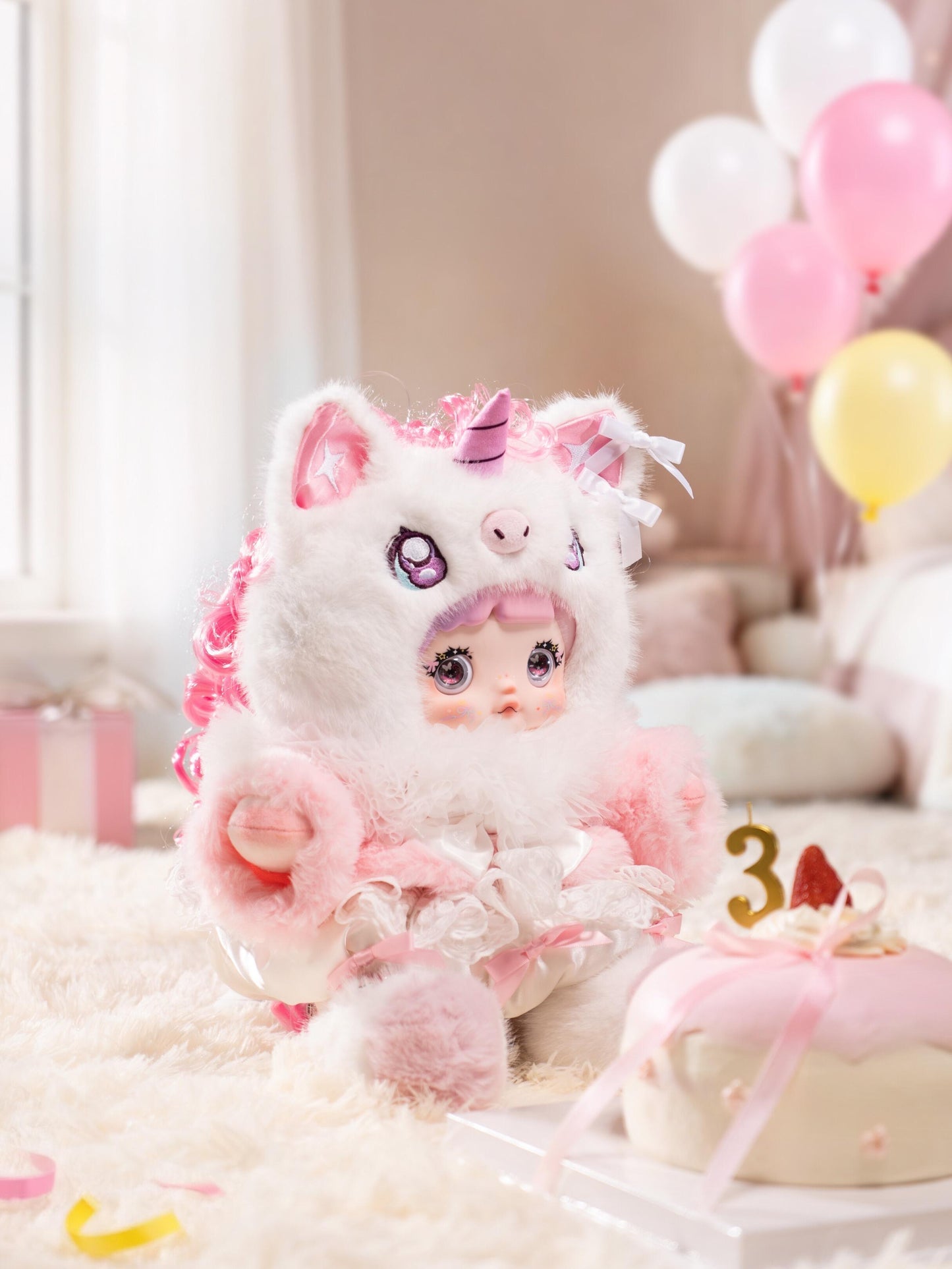 【preorder】Nommi - Star Wish 3rd Anniversary 400% Plush Series Hanging Card Dolls